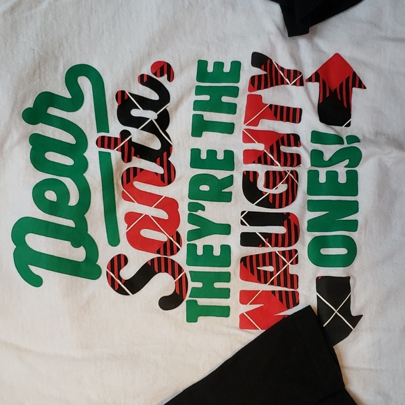 Nap Chat Christmas pjs 3X - Picture 3 of 7